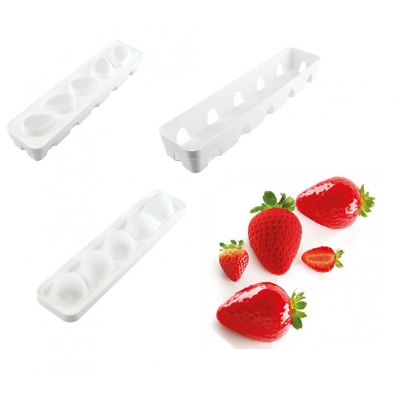 MOLDE DE SILICON FRAGOLA 120 SILIKOMART