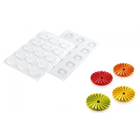 MOLDE DE SILICON PLISSE 7 SILIKOMART
