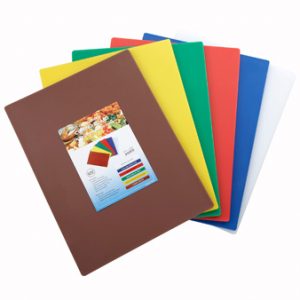 TABLA PARA CORTAR ROJA 45X60 CM WINCO